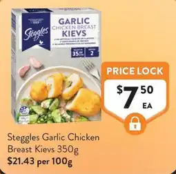 Foodworks Steggles Garlic Chicken Breast Kievs offer