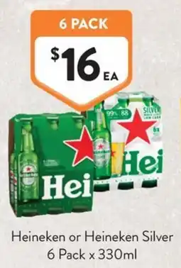 Foodworks Heineken or Heineken Silver offer
