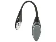 Officeworks Clip-on Book Light Silver offer