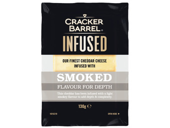 Foodworks Cracker barrel infused cheese 130g offer
