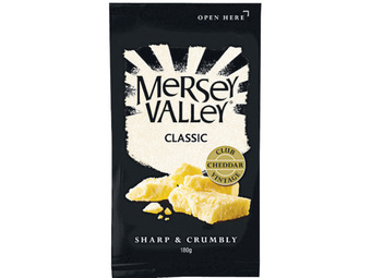 Foodworks Mersey valley vintage cheese 180g offer