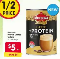 Spar Moccona Protein Coffee offer