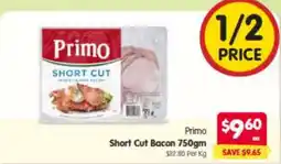 Spar Primo Short Cut Bacon offer