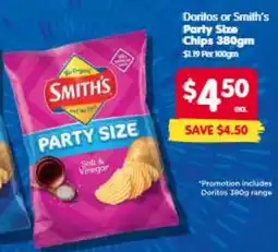 Spar Smith's Party Size offer