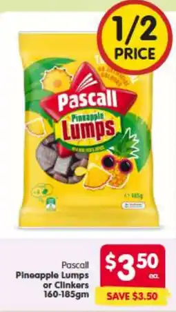 Spar Pascall Pineapple Lumps offer
