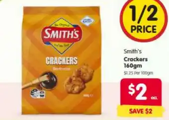 Spar Smith's Crackers offer