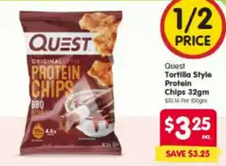 Spar Quest Tortilla Style Protein Chips offer