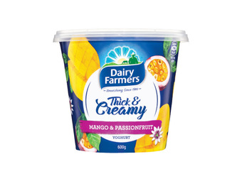 Foodworks Dairy farmers thick & creamy yoghurt 600g offer