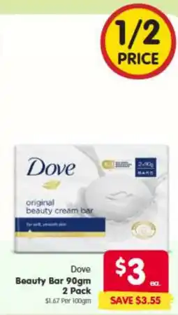 Spar Dove Beauty Bar offer