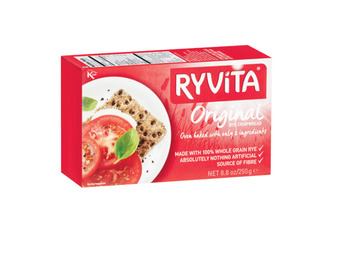 Foodworks Ryvita rye or multi grain crispbread 250g offer