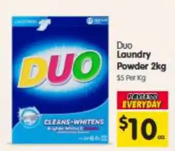 Spar Duo Laundry Powder offer