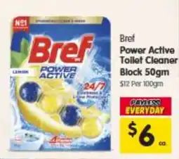 Spar Bref Power Active Toilet Cleaner Block offer