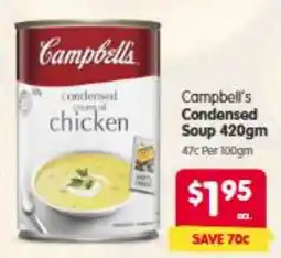 Spar Campbell's Condensed Chicken Soup offer