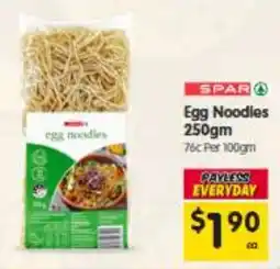 Spar Maggi egg noodles offer