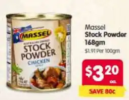 Spar Massel Stock Powder Chicken offer