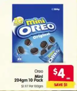 Spar Oreo Mini offer