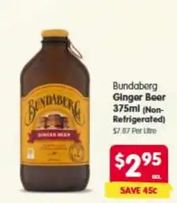 Spar Bundaberg Ginger Beer offer
