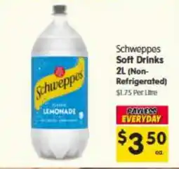 Spar Schweppes Soft Drinks offer