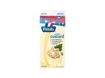 Foodworks Pauls vanilla custard 600g offer