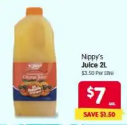 Spar Nippy's Juice 2L offer