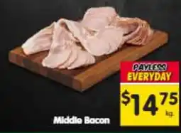 Spar Middle Bacon offer