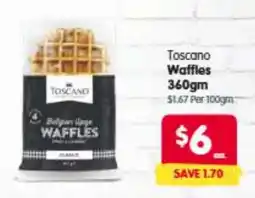 Spar Toscano Waffles offer