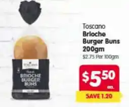 Spar Toscano Brioche Burger Buns offer