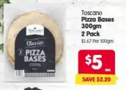 Spar Toscano Pizza Bases offer