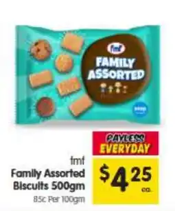 Spar fmf Family Assorted Biscuits offer