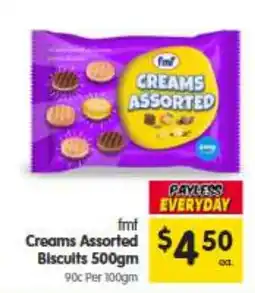 Spar fnt Creams Assorted Biscuits offer