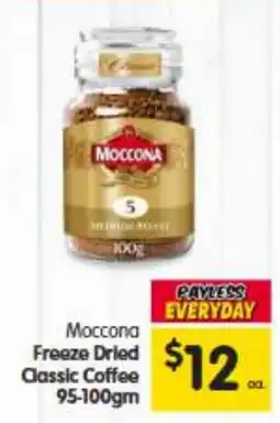 Spar Moccona Freeze Dried Classic Coffee offer