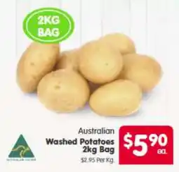 Spar Australian Washed Potatoes offer