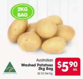 Spar Australian Washed Potatoes offer