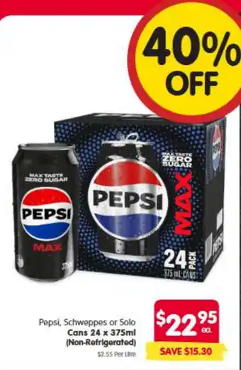 Spar Pepsi Max offer