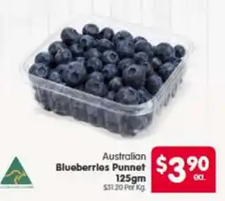 Spar Australian Blueberries Punnet offer