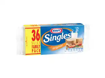 Foodworks Kraft cheese singles 648g offer