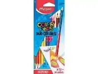 Officeworks Maped Duo Colour Pencils 12 Pack offer