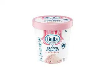 Foodworks Bulla frozen yoghurt 1l offer