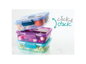 Foodworks Décor go click lunchbox 800ml offer