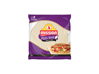 Foodworks Mission pizza base 2 pack 200g offer