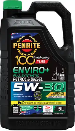 Autopro Penrite Enviro+ 5W-30 offer