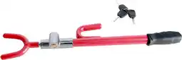 Autobarn Streetwize Steering Wheel Lock Red offer