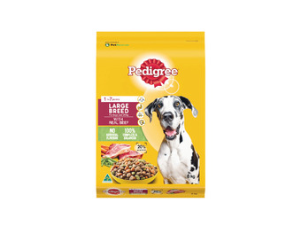 Foodworks Pedigree dry dog food 8kg offer