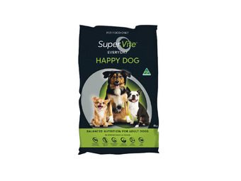Foodworks Supervite everyday happy dog dry food 8kg offer
