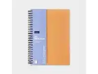 Officeworks J.Burrows A5 PP Notebook 200 Page Orange offer