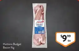 Foodworks Huttons Budget Bacon offer