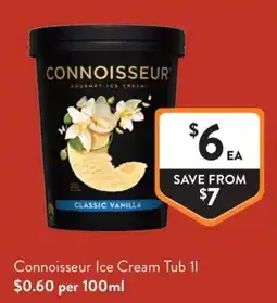Foodworks Connoisseur Ice Cream Tub offer
