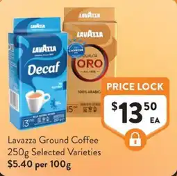 Foodworks Lavazza Ground Coffee offer