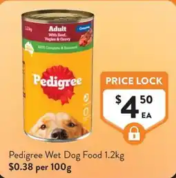 Foodworks Pedigree Wet Dog Food offer