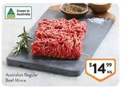 Foodworks Australian Regular Beef Mince offer